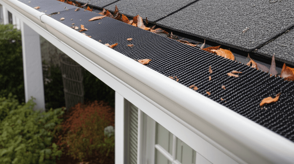 Premium gutter guards for residential properties